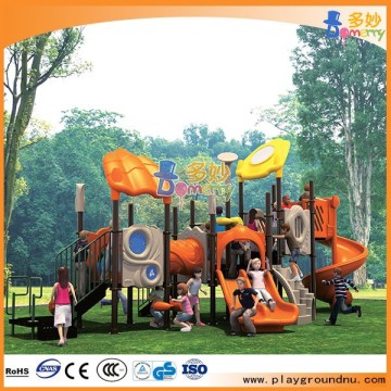 Forest Theme LLDPE Slide Outdoor Playground Equipment for sale