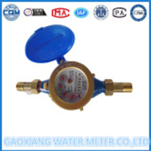 Single spray dry cold water meter