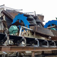 High Quality Steel-Made Sand Washer Wheel Bucket for Sand Making Plants