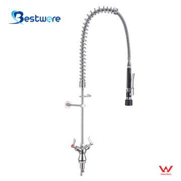 Commercial Kitchen Sink Faucet With Sprayer
