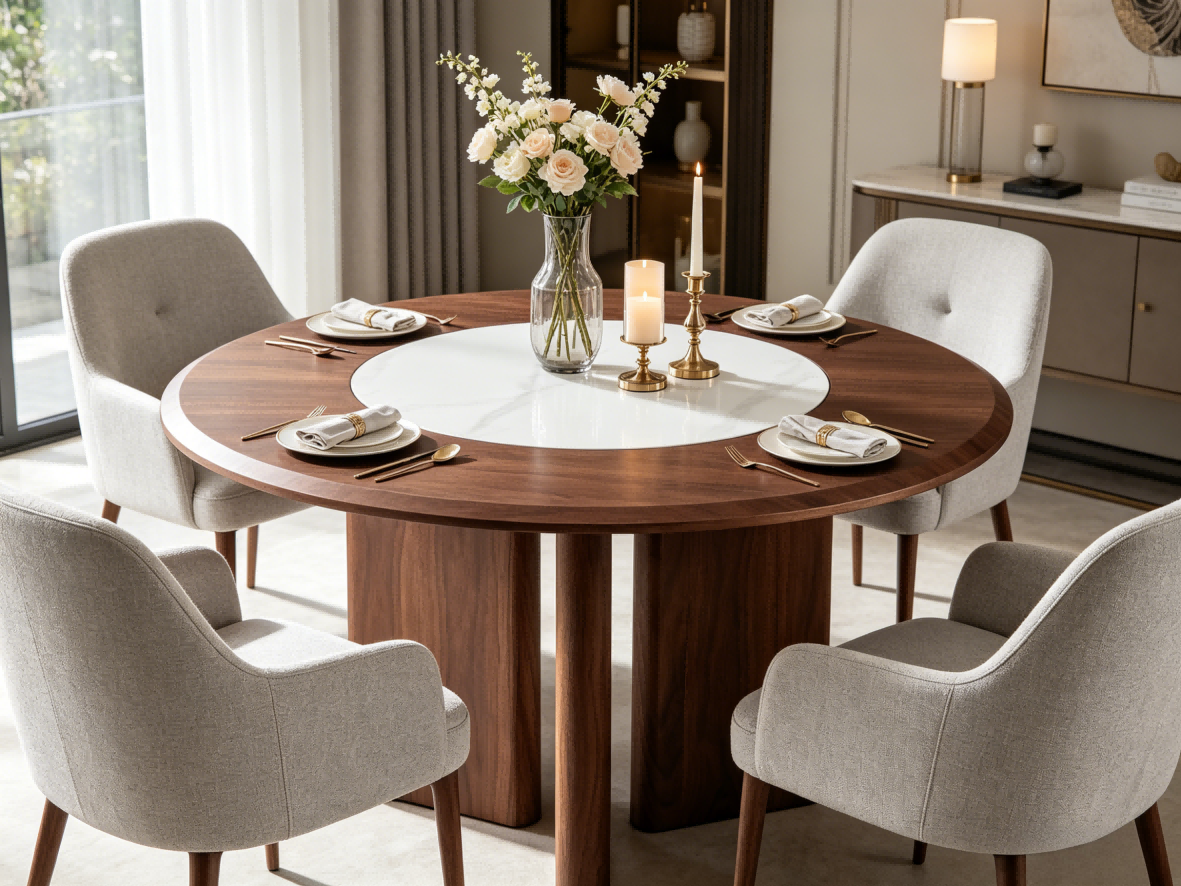 BR-DT-6056 обеденный стол5 BR-DT-6056 dining table5