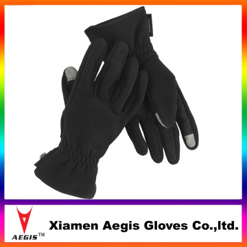 Black touch screen winter gloves touch phone gloves