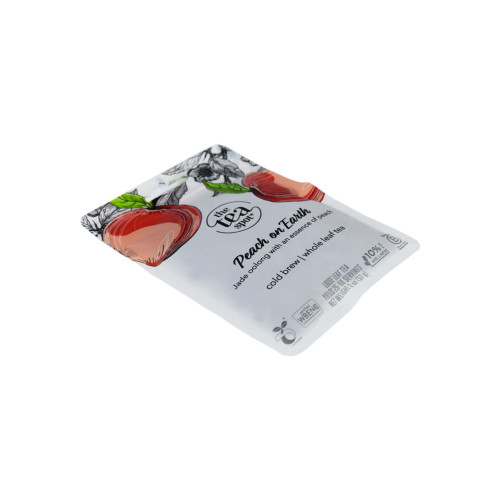 Custom Printed K Bottom Seal Tea Packaging Bags