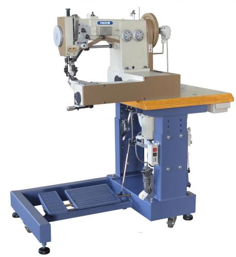 Máquina de coser de costura de mocasín tubular