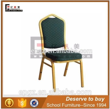 Armless Stacking Wedding Event Chair Aluminum Hotel Banquet Chair