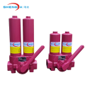 carbon steel high pressure duplex inline filter assembly