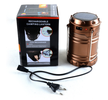 Portable LED Solar energy Camping Lantern