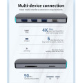 موزع USB C 6 في 1 مع HDMI