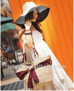 2013 new Maize Straw bag on beach