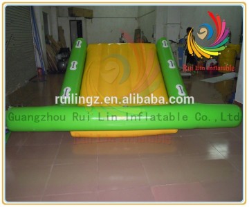Ruilin inflatable water games equipment,inflatable water slide on water