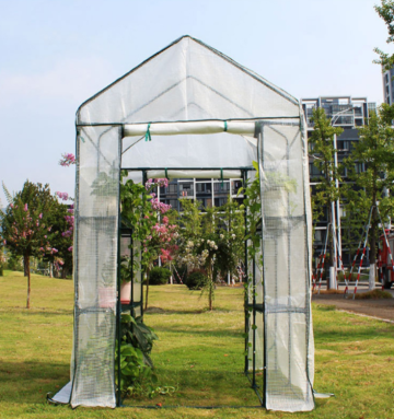 Garden Mini Greenhouse Cover With Transparent/Green Cover