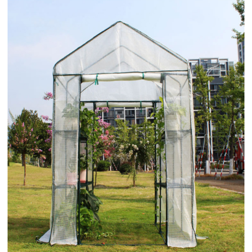 Couverture de mini serre de jardin avec couverture transparente / verte