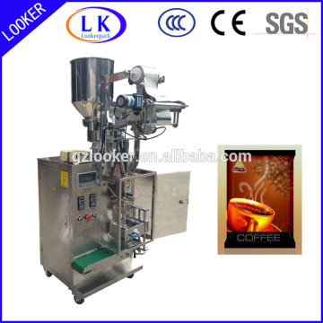 Sachet packaging machine for coffee