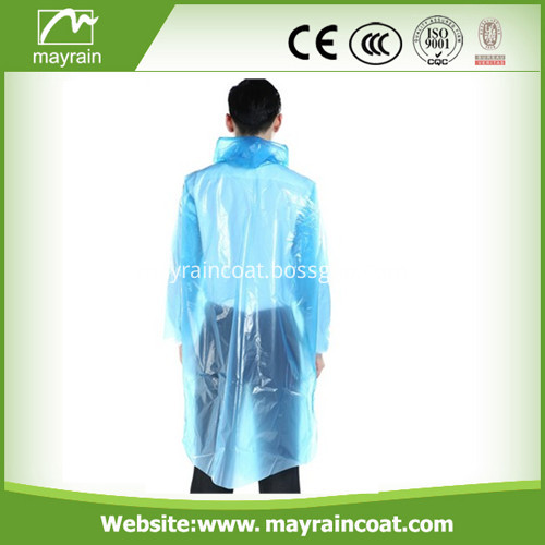 Unisex PE Raincoat Rainwear