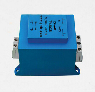 High Dielectric Strength Voltage Transformer