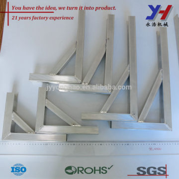 Custom made extrusion aluminum brackets, Aluminum corner brackets