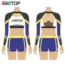 Custom Cheer Uniforms with Matching Shorts