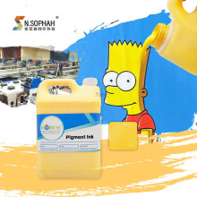 Multicolor Textile Transfer Printing with High-Quality Custom Pigment Ink