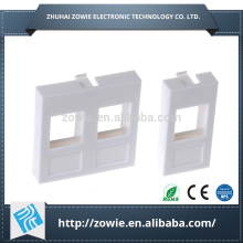 1 port rj45 french type keystone faceplate