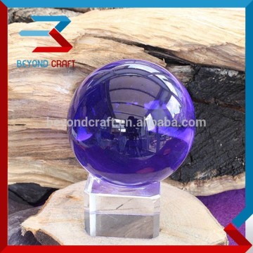 seven color crystal ball,decorative crystal ball