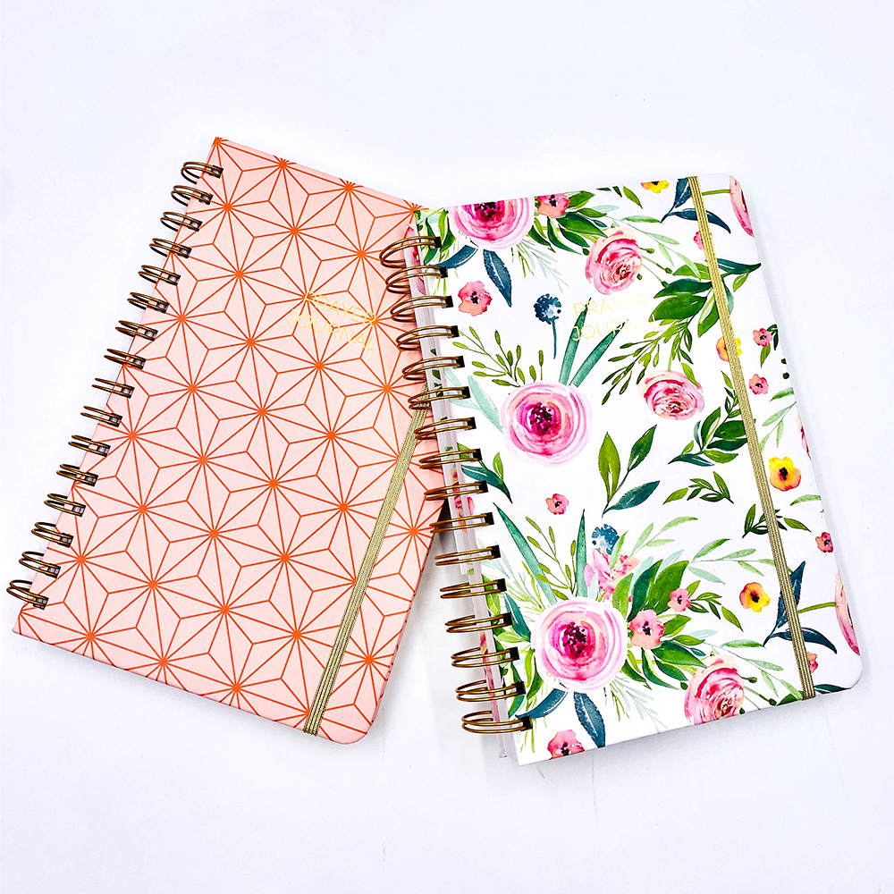 Stock notebook journal printing planner