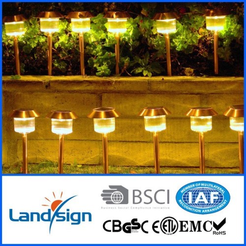 2015 CiXi Outdoor solar light S/Steel Colorful solar energy powerful led solar security light solar light