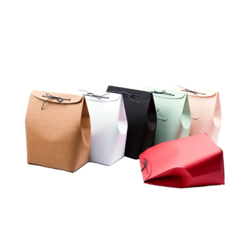 Foldable Recycled Kraft Paper Bag