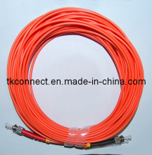 St/St Duplex Fiber Jumper