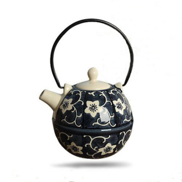 Creative Design Ceramic Teapot Cup Set Porcelain Teapot Set