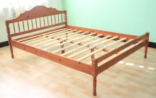 Simple design wooden bed frame low price