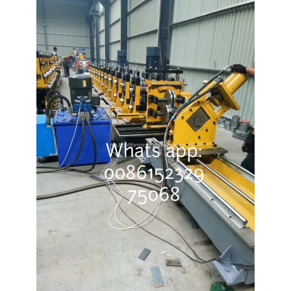 Berkualiti tinggi Metal u purlin Roll Forming Machine