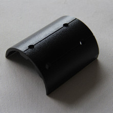 Suporte de LED em chapa de aço com revestimento em pó preto