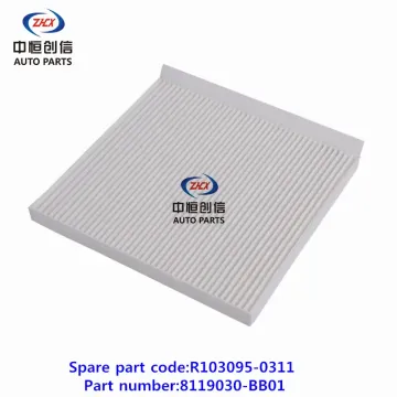 Air conditioning filter for changan CX70