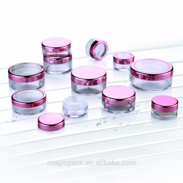 clear plastic jar 10g loose powder plastic jar case 3g 5g makeup clear powder jar 20g 30g clear plastic jar