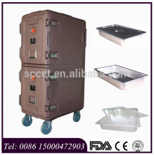 165L plastic food transport container for GN pans for delivery food