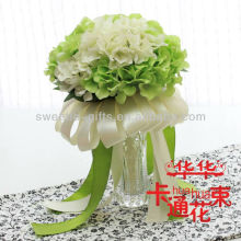 artificial hydrangea bride bouquet