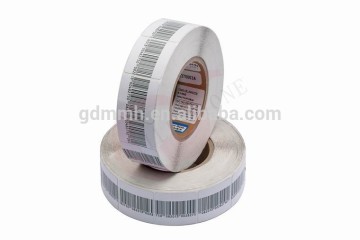 SHOCKING!!!!!!!!Reliable 8.2MHz rf eas removable hard printable plastic labels