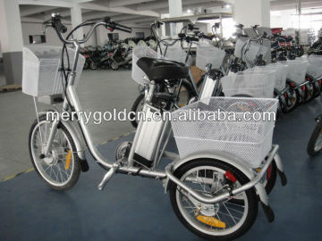 small three wheel electric bike bicycle for adults