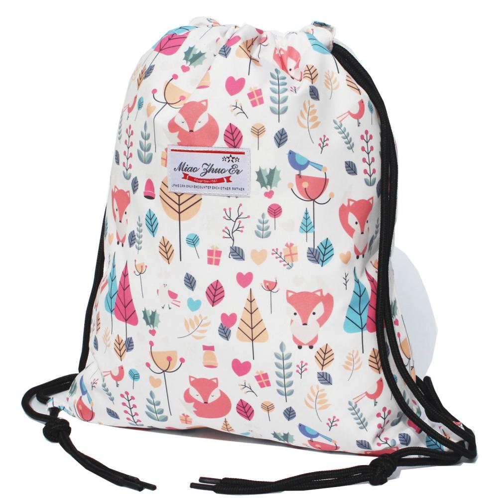 Leaf Drawstring Bag 2 Leaf Drawstring Bag 2