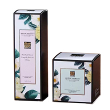 Luxury Rose Gold Paper Packaging for Skincare Sets