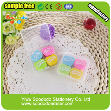 Plat extruded print eraser