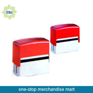 Shiny Plastic Self Inking Stamp