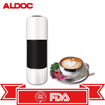 Portable high-pressure coffee maker