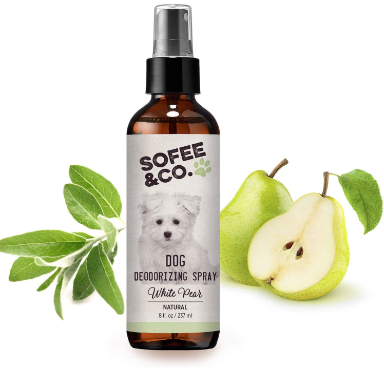 Natural Dog Puppy Deodorizing Grooming Spray