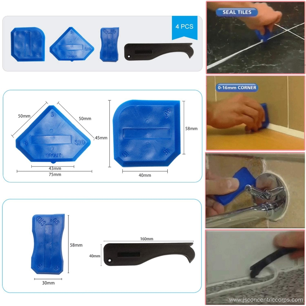 4 pieces sealant finishing tools