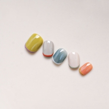 Square and Round Macaron – Spring, Summer, Autumn