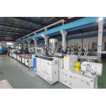 Plastic profile extrusion line PVC wall panel machine