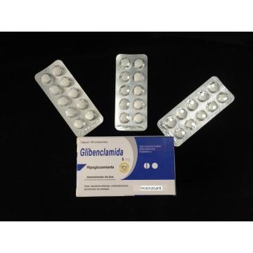 Tablette de glibenclamide BP 5MG