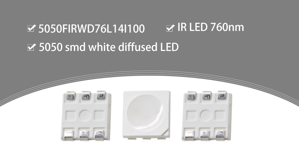 Infrared 760nm LED 5050 SMD