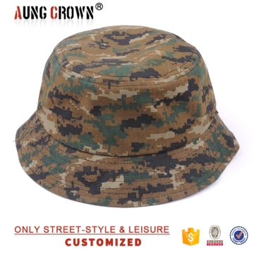 new design custom camo bucket cap